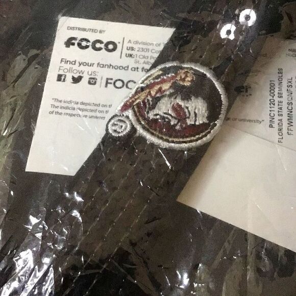 Flip-flops by Foco  Florida Seminole yeah Ladies size XL ￼ - Picture 7 of 7